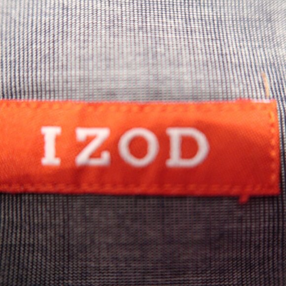 IZOD Men's Long Sleeve Button Down Shirt Size XL - Picture 3 of 6